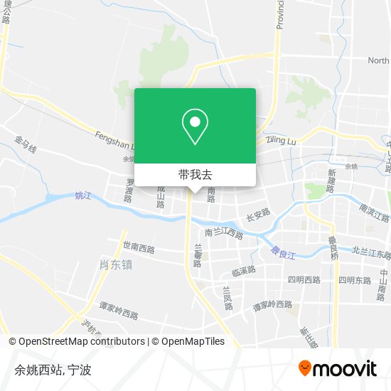 余姚西站地图