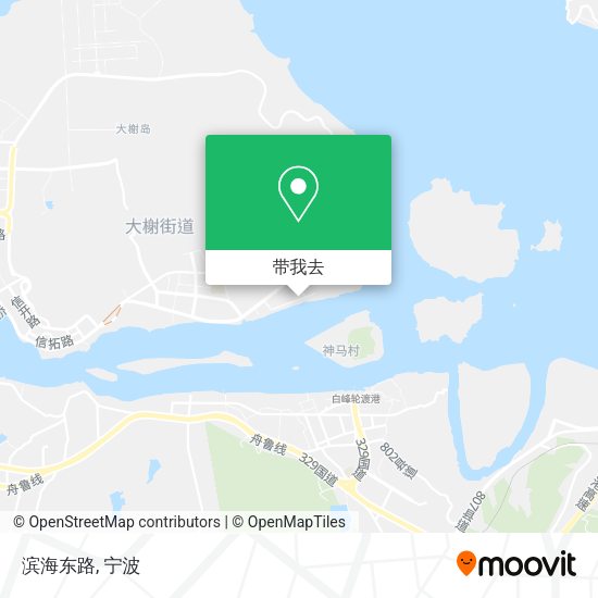 滨海东路地图