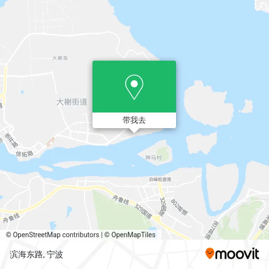 滨海东路地图