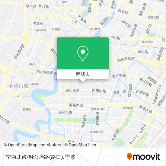 宁南北路/钟公庙路(路口)地图