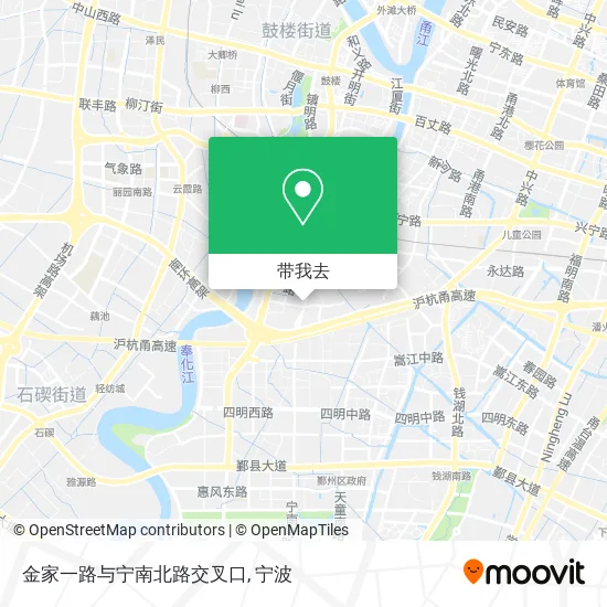 金家一路与宁南北路交叉口地图