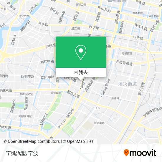 宁姚汽塑地图