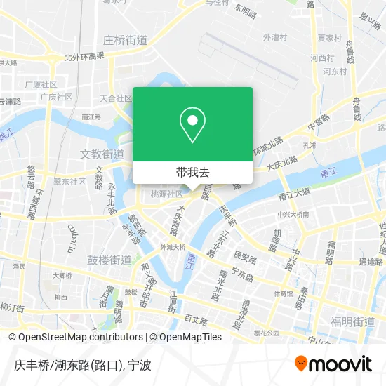 庆丰桥/湖东路(路口)地图