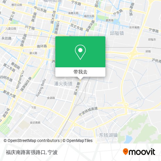 福庆南路富强路口地图