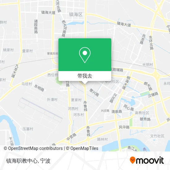 镇海职教中心地图