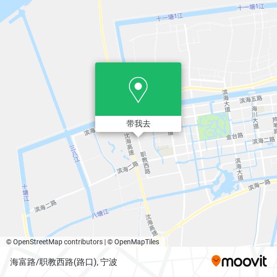 海富路/职教西路(路口)地图