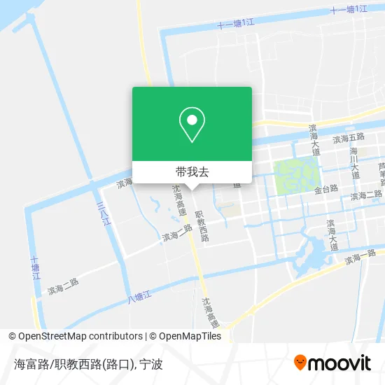 海富路/职教西路(路口)地图
