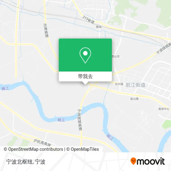 宁波北枢纽地图