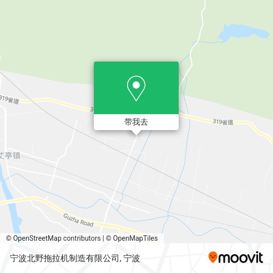 宁波北野拖拉机制造有限公司地图