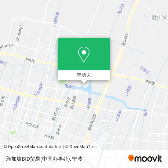 新加坡BID贸易(中国办事处)地图