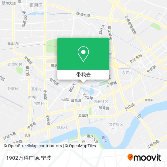 1902万科广场地图