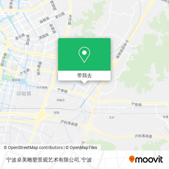 宁波卓美雕塑景观艺术有限公司地图