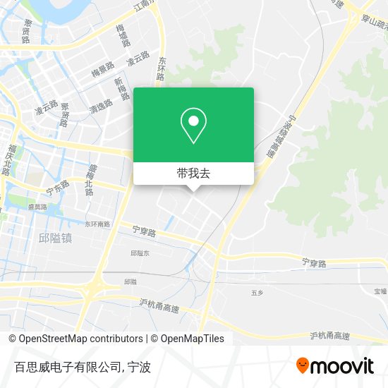 百思威电子有限公司地图