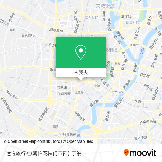 运通旅行社(海怡花园门市部)地图