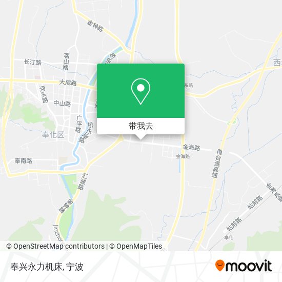奉兴永力机床地图