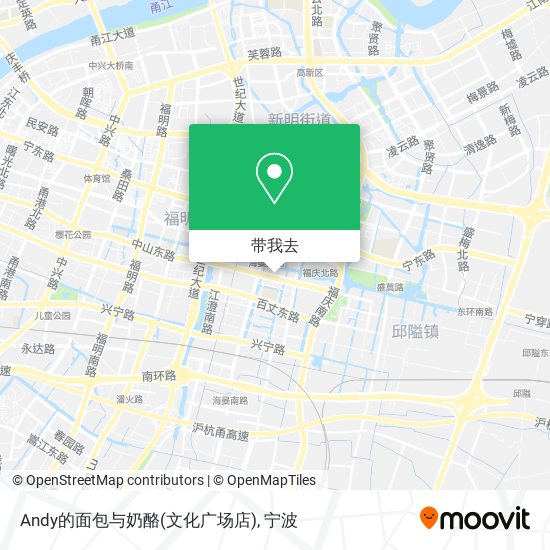 Andy的面包与奶酪(文化广场店)地图