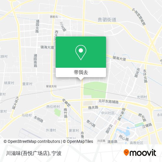 川滋味(吾悦广场店)地图
