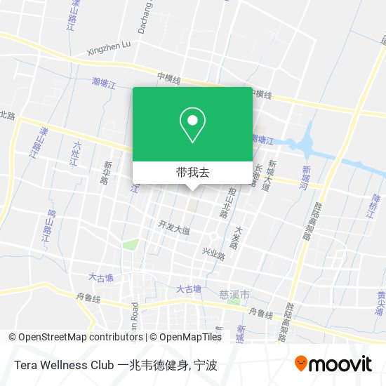 Tera Wellness Club 一兆韦德健身地图
