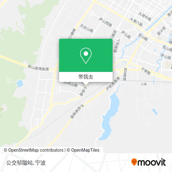 公交邬隘站地图