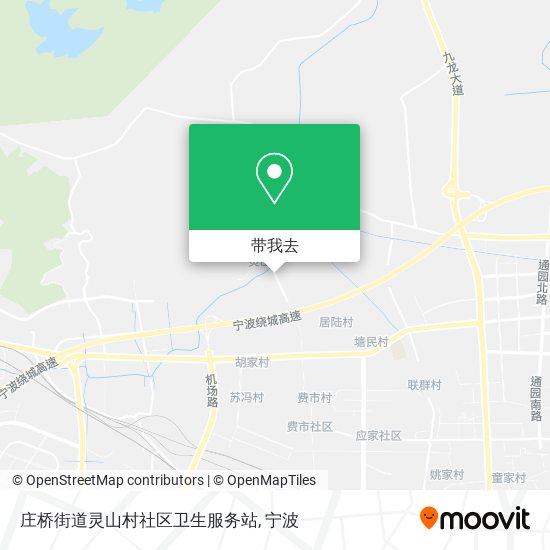 庄桥街道灵山村社区卫生服务站地图