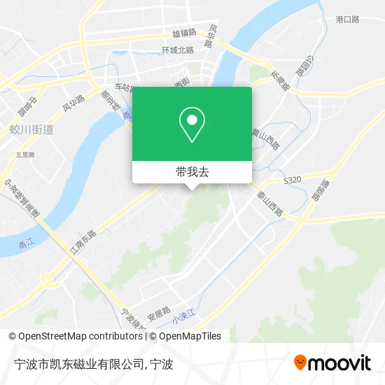 宁波市凯东磁业有限公司地图