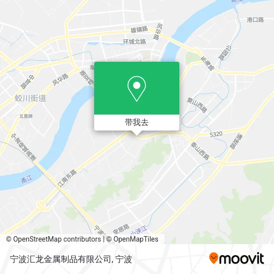 宁波汇龙金属制品有限公司地图