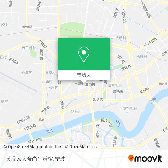 黄品茶人食尚生活馆地图