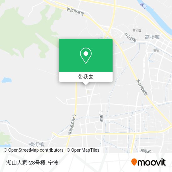 湖山人家-28号楼地图