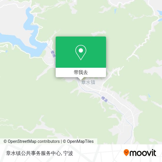 章水镇公共事务服务中心地图