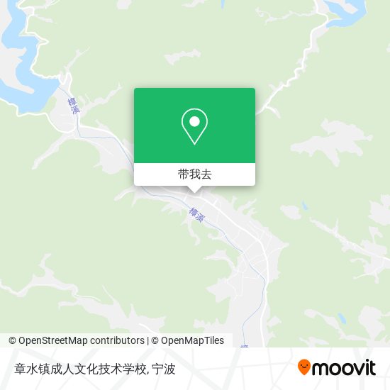 章水镇成人文化技术学校地图