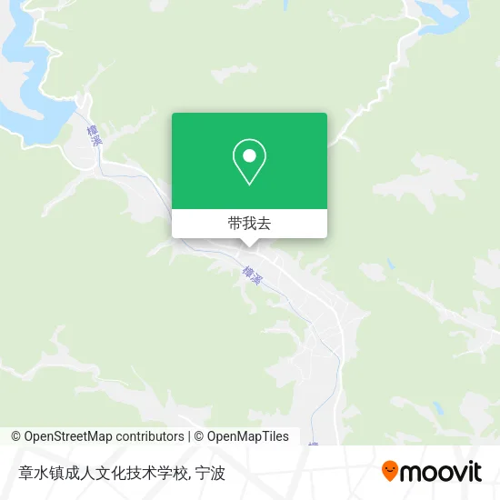 章水镇成人文化技术学校地图