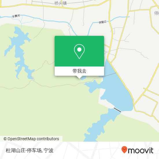 杜湖山庄-停车场地图