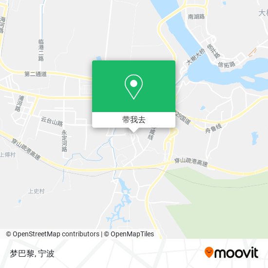 梦巴黎地图