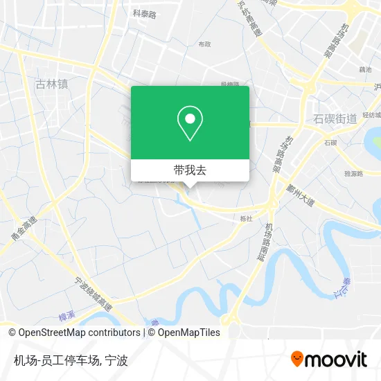 机场-员工停车场地图