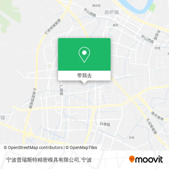 宁波普瑞斯特精密模具有限公司地图