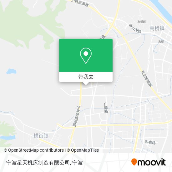宁波星天机床制造有限公司地图