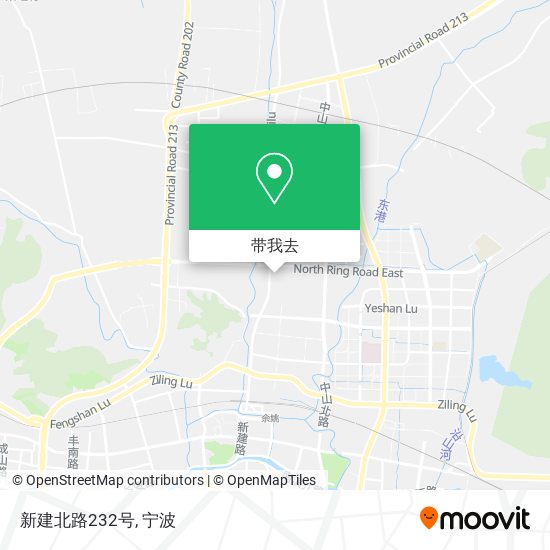 新建北路232号地图