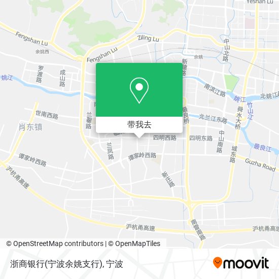 浙商银行(宁波余姚支行)地图