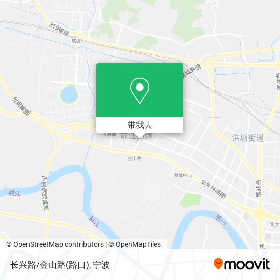 长兴路/金山路(路口)地图