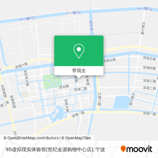 9D虚拟现实体验馆(世纪金源购物中心店)地图