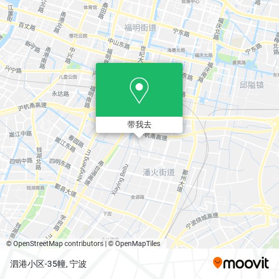 泗港小区-35幢地图