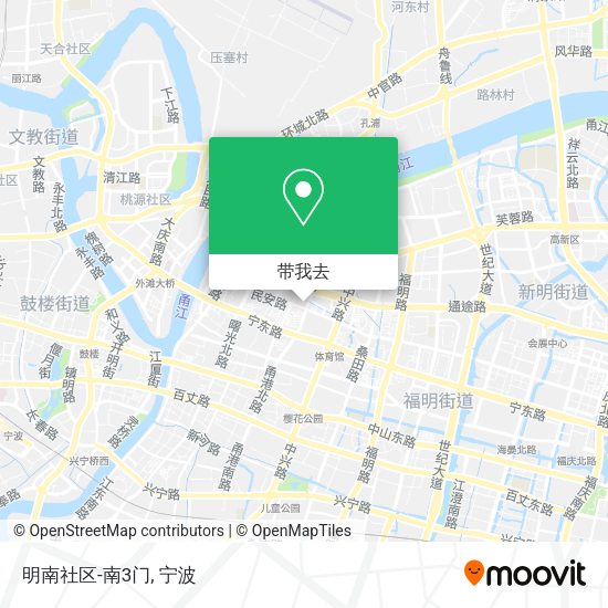 明南社区-南3门地图
