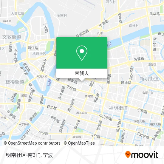 明南社区-南3门地图