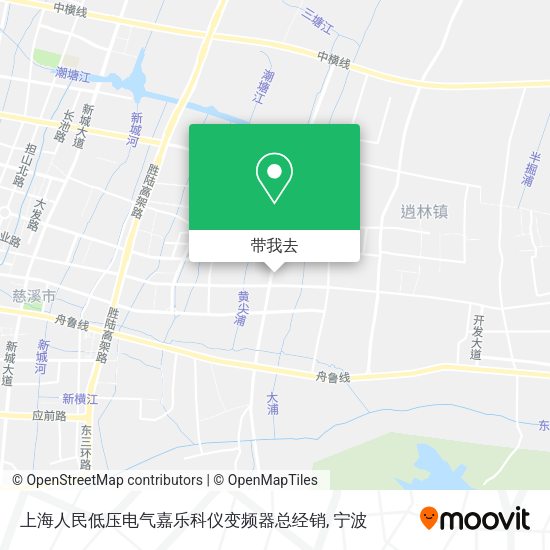 上海人民低压电气嘉乐科仪变频器总经销地图