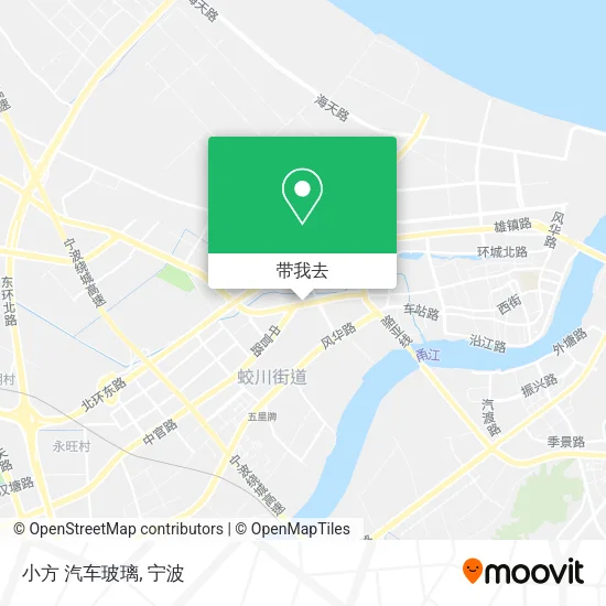小方 汽车玻璃地图