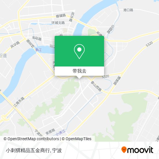 小刺猬精品五金商行地图