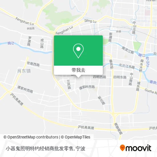 小器鬼照明特约经销商批发零售地图