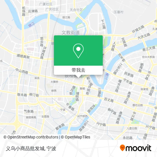 义乌小商品批发城地图