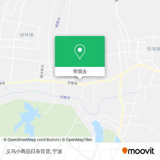 义乌小商品日杂百货地图