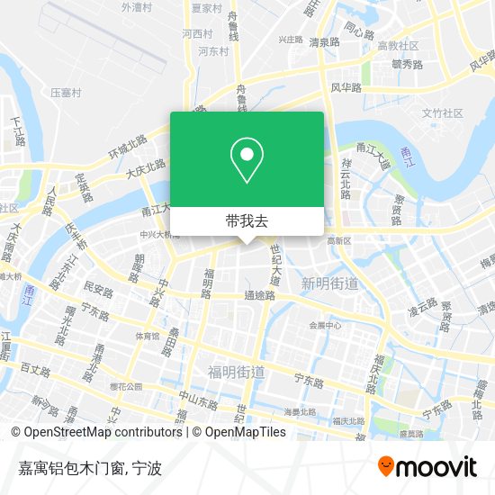 嘉寓铝包木门窗地图
